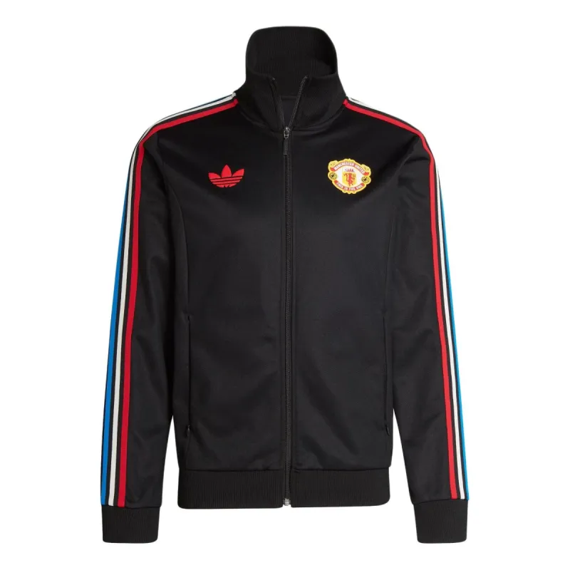 adidas Manchester United Stone Roses Originals Track Jacket 'Black' IP9188 sold by KicksCrew