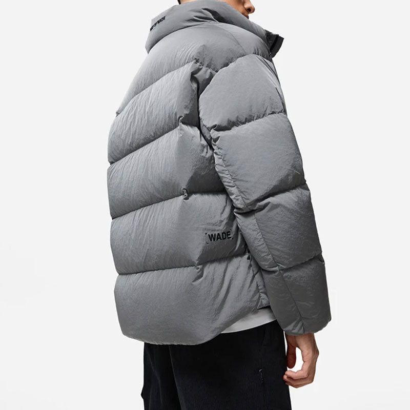 Li-Ning Way Of Wade Logo Down Jacket 'Grey' AYMT165-1 sold by KicksCrew product image thumbnail 4