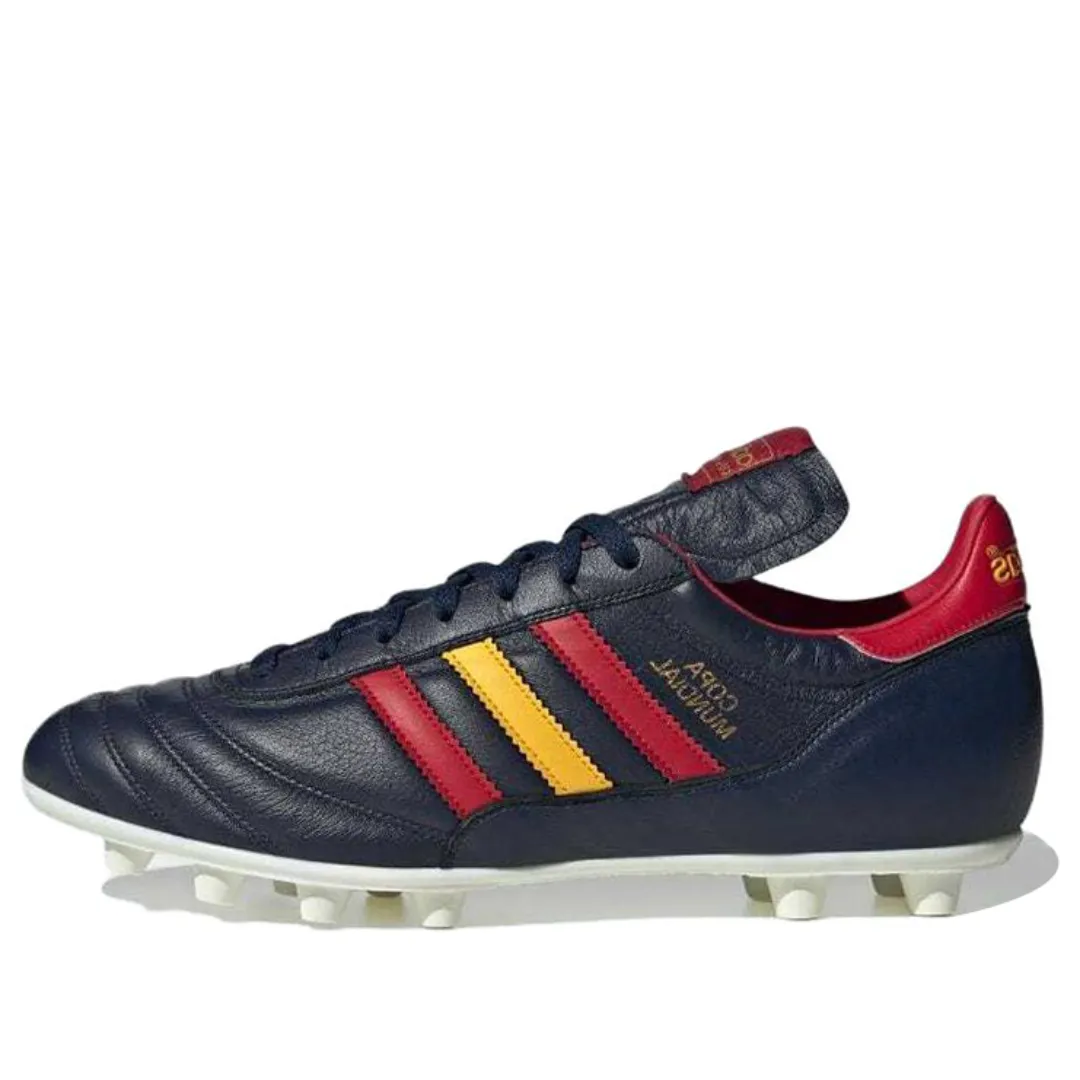 adidas Spain Copa Mundial Firm Ground Cleats 'Black Red Yellow' IG6281 sold by KicksCrew