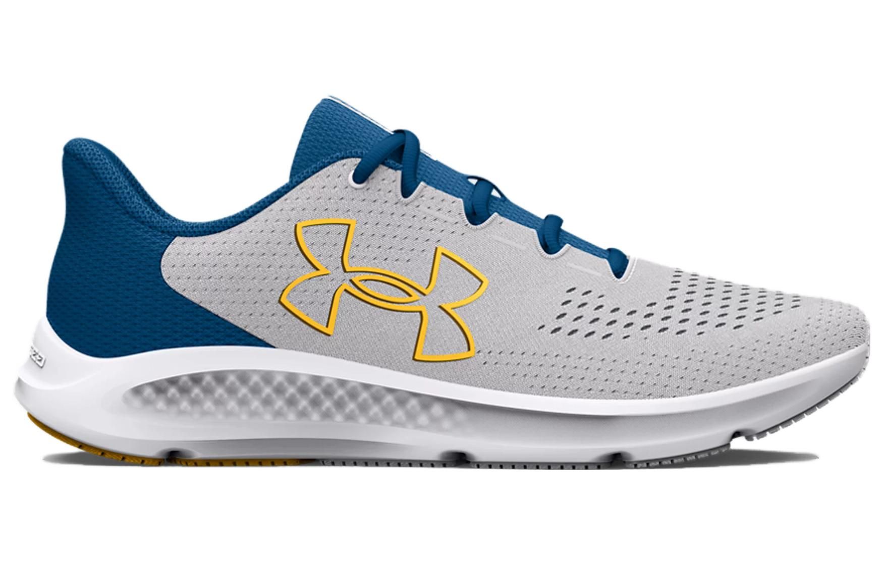 Under Armour Charged Pursuit 3 Big Logo Running Shoes 'Grey Teal' 3026518-100 sold by KicksCrew product image thumbnail 2