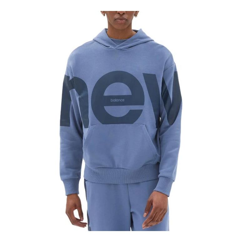 New Balance Athletics Unisex Out of Bounds Oversized Sweat Pullover Hoodie 'Arctic Grey' UT23504-AGY sold by KicksCrew