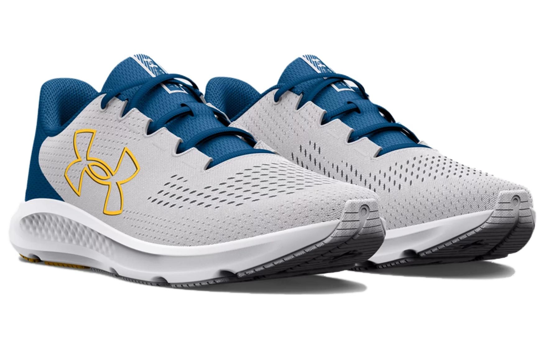 Under Armour Charged Pursuit 3 Big Logo Running Shoes 'Grey Teal' 3026518-100 sold by KicksCrew product image thumbnail 3