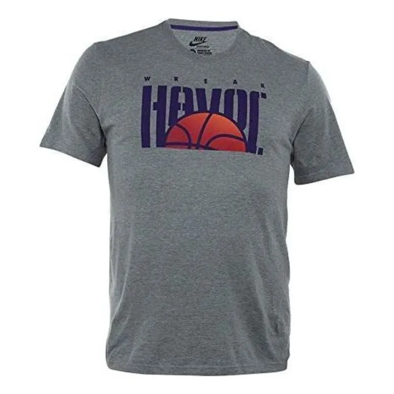 Nike Barkley Havoc T-Shirt 'Grey' 523461-063 made by Nike