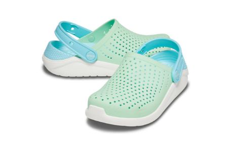 (GS) Crocs LiteRide Clogs 'Neo Mint White' 205964-3TM sold by KicksCrew