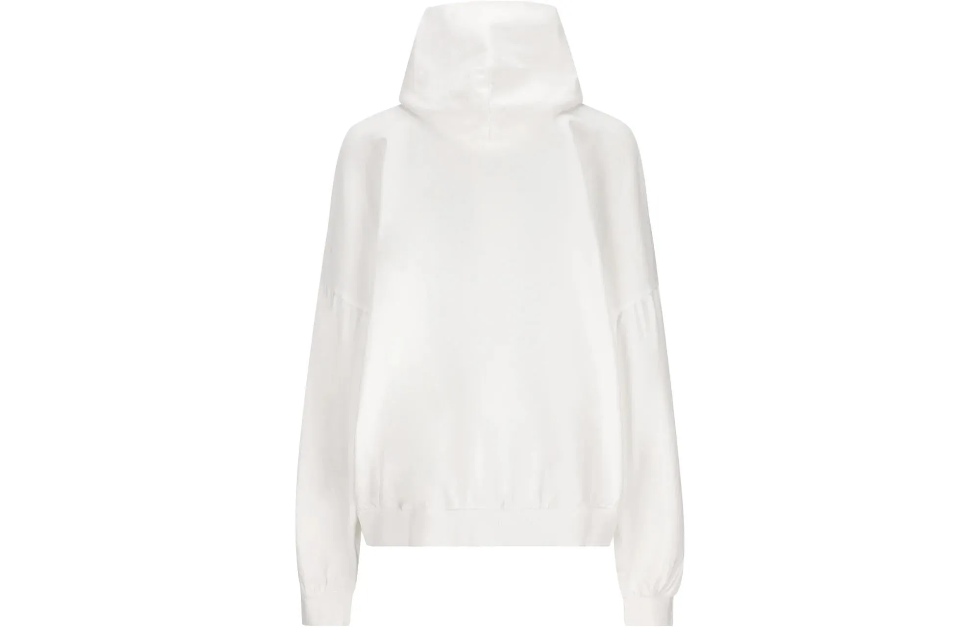 Balenciaga Back Flip Round Hoodie Oversized 'White Black' 761458TPVG19040 sold by KicksCrew product image thumbnail 2