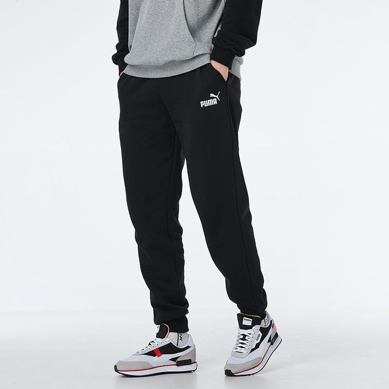 Puma Ess Logo Pants Fl Cl Pants 'Black' 846385-01 sold by KicksCrew product image thumbnail 5