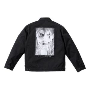 Supreme x The Crow Work Jacket 'Black White' SUP-FW21-178 sold by KicksCrew