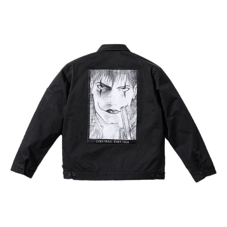 Supreme x The Crow Work Jacket 'Black White' SUP-FW21-178 sold by KicksCrew product image thumbnail 2