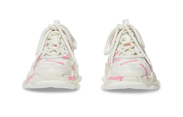 (PS) Balenciaga Triple S Logotype Sneaker 'White and Pink Technical Material' 654251W2FAB9050 sold by KicksCrew product image thumbnail 5