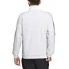 adidas Sportswear 3S Regular Fit Double Knit Track Top 'White Black' IA9448 sold by KicksCrew