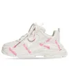 (PS) Balenciaga Triple S Logotype Sneaker 'White and Pink Technical Material' 654251W2FAB9050 sold by KicksCrew