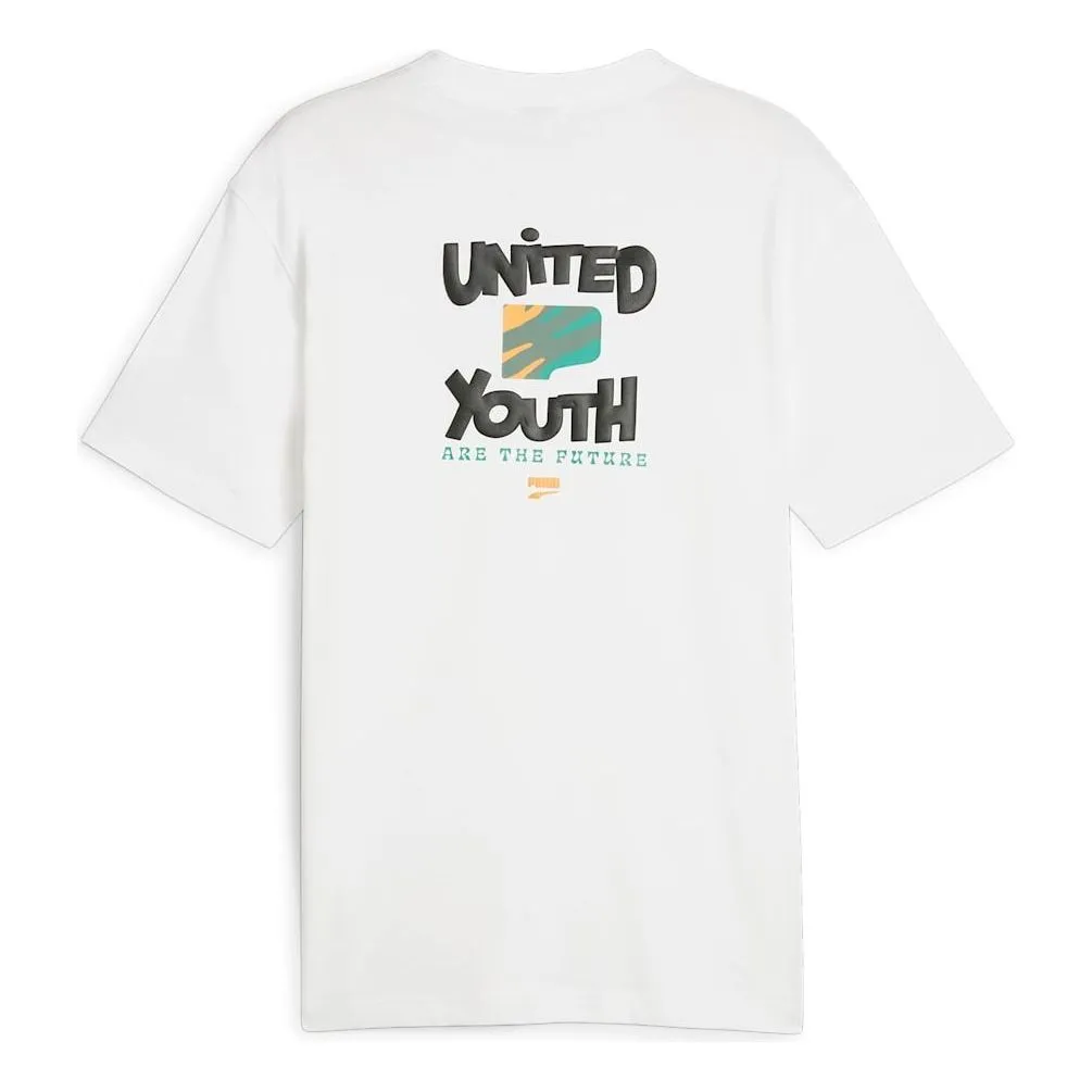 PUMA Downtown Graphic T-shirt 'White' 626097-52 sold by KicksCrew product image thumbnail 2