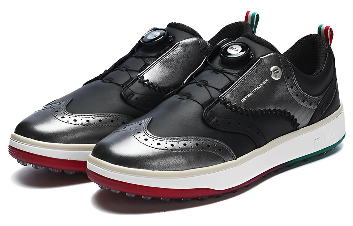 FILA GF Derby Skate Shoes 'Black Silver' A12M311703FBK sold by KicksCrew product image thumbnail 2