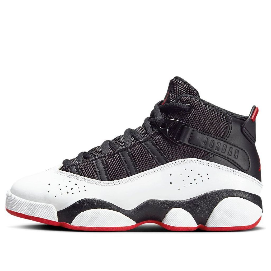 (PS) Air Jordan 6 Rings 'Black Red White' 323432-067 sold by KicksCrew