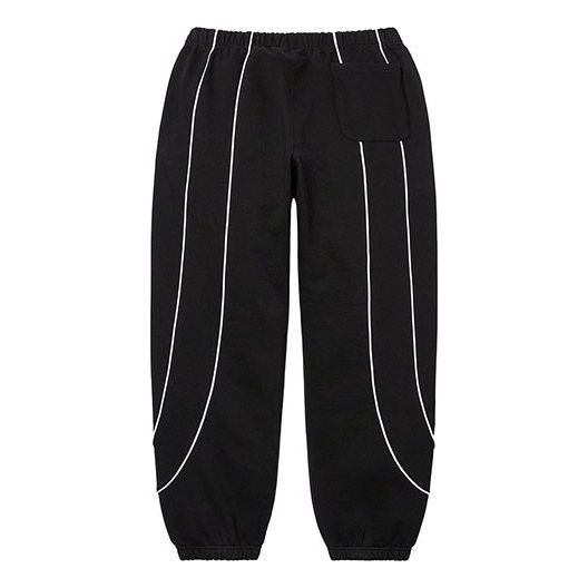 Supreme Track Paneled Sweatpants 'Black White' SUP-FW21-167 sold by KicksCrew product image thumbnail 2