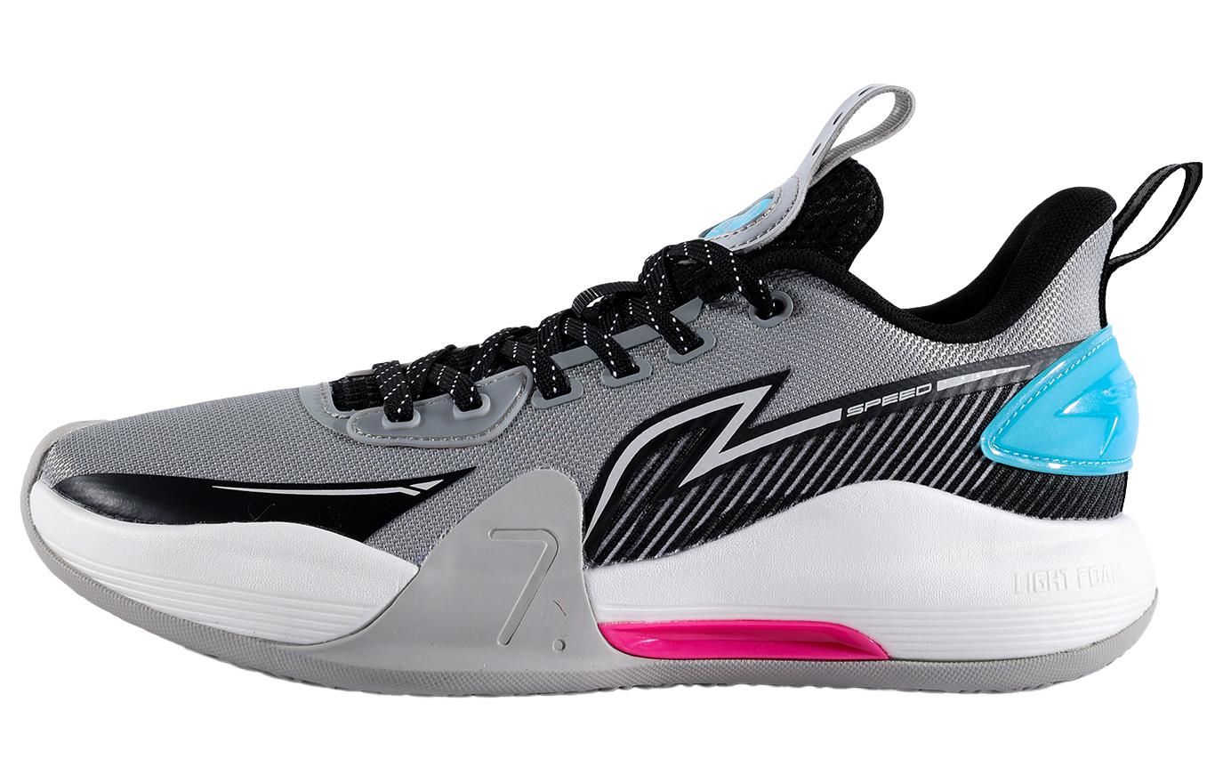 Li-Ning Speed 7 Team 'Grey Black' ABPT013-4 sold by KicksCrew product image thumbnail 2