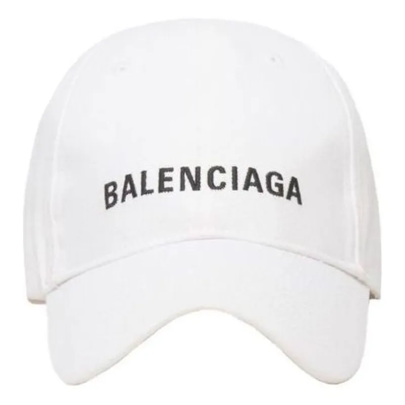 Balenciaga Cap 'White Black' 529192310B29060 sold by KicksCrew