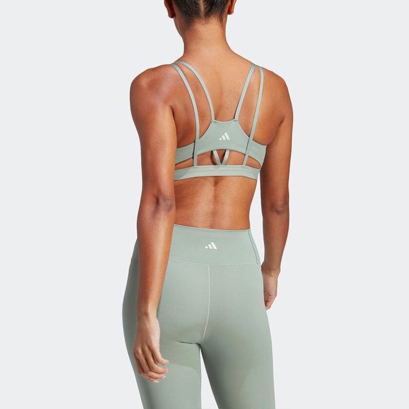 (WMNS) adidas Yoga Studio Luxe Light-Support 'silk green' HR3038 sold by KicksCrew product image thumbnail 4