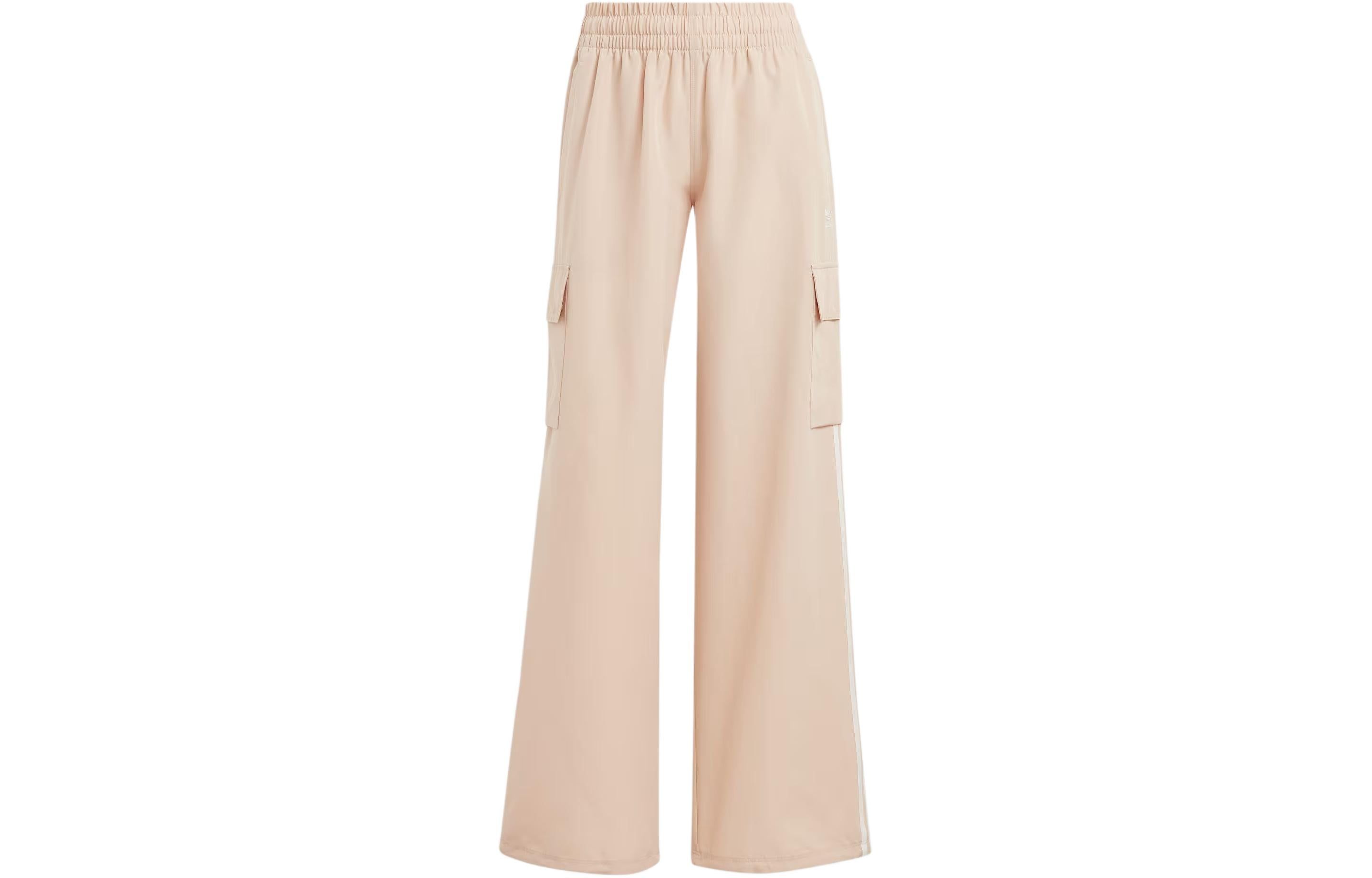 (WMNS) adidas Originals Adicolor Cargo Tracksuit Bottoms 'Beige' IZ0717 sold by KicksCrew product image thumbnail 2