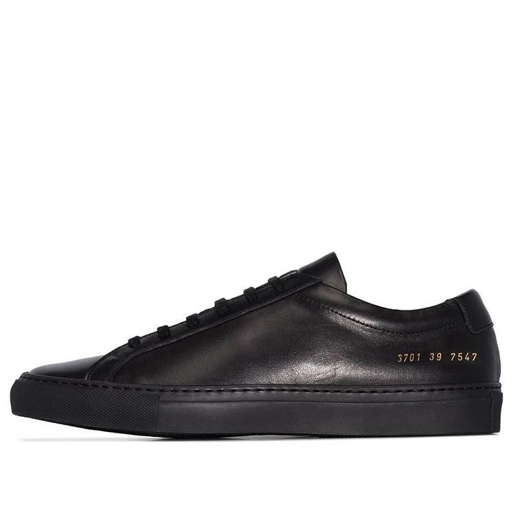 (WMNS) Common Projects Achilles Low 'All Black' 3701-7547 sold by KicksCrew