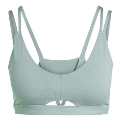 (WMNS) adidas Yoga Studio Luxe Light-Support 'silk green' HR3038 sold by KicksCrew