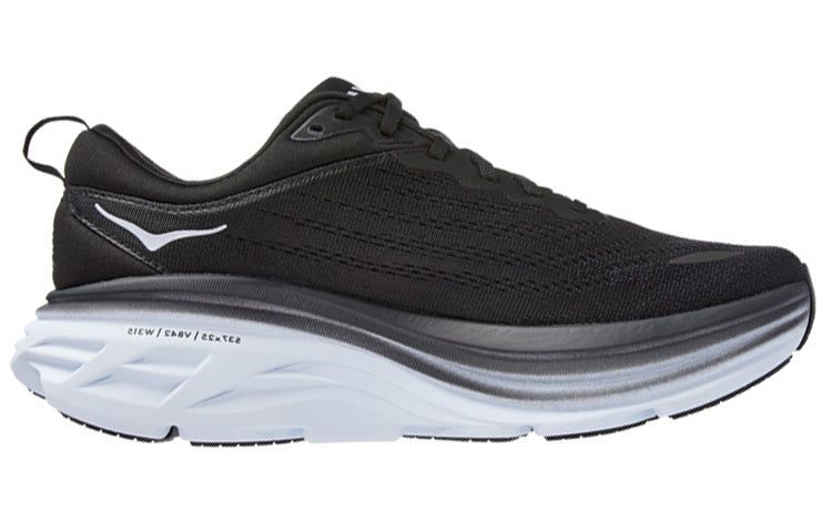 Hoka One One Bondi 8 2E Wide 'Black White' 1127953-BWHT sold by KicksCrew product image thumbnail 2