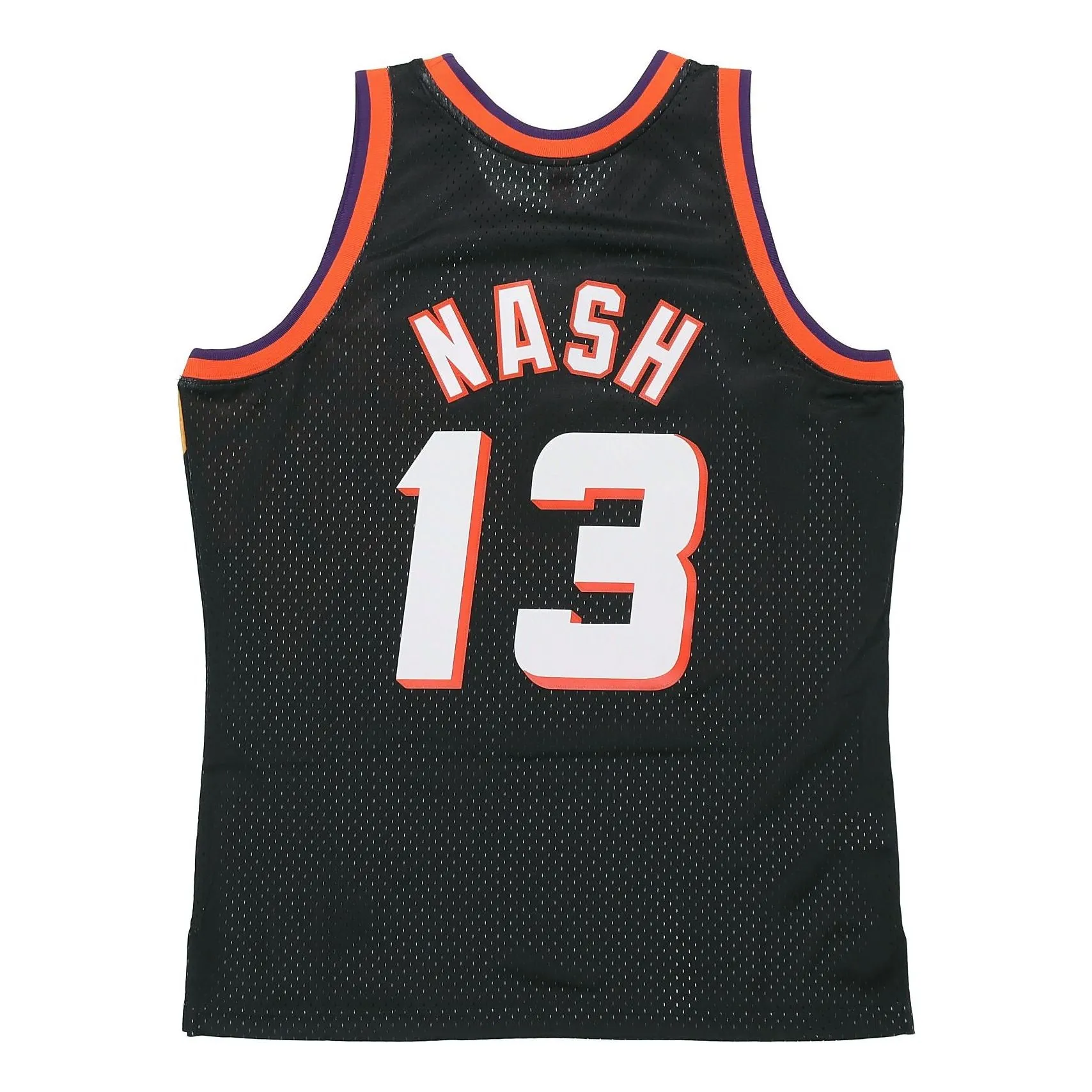 Mitchell & Ness x NBA Phoenix Suns 1996-97 Swingman Jersey 'Steve Nash 13' SMJYGS18203-PSUBLCK96SNA sold by KicksCrew product image thumbnail 2