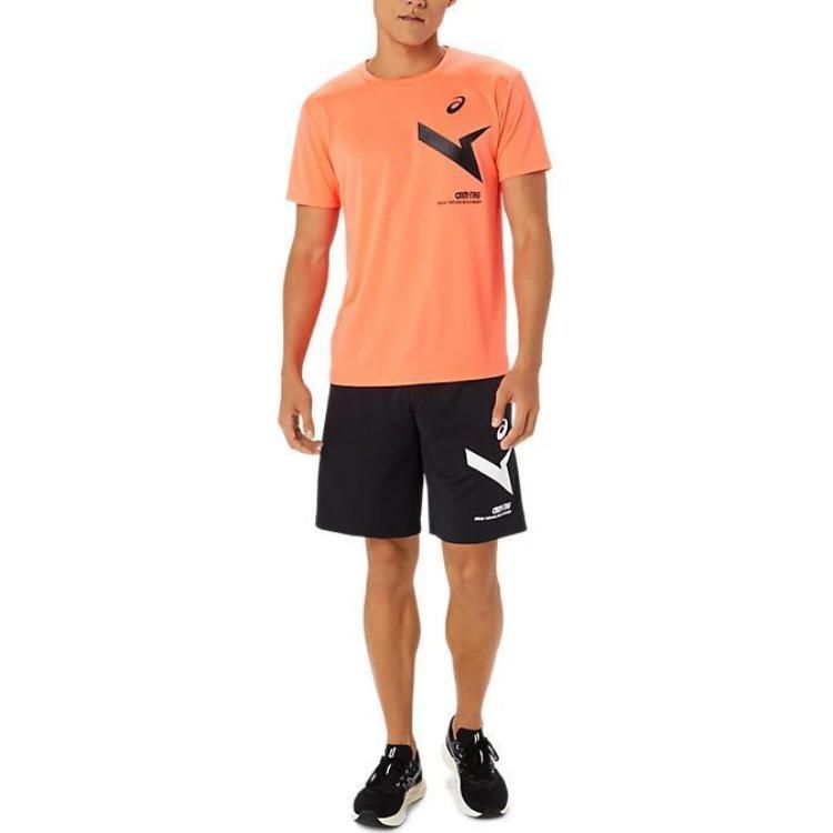 Asics A-I-M Dry Short Sleeve T-Shirt 'Flash Coral' 2031E555-700 sold by KicksCrew product image thumbnail 4