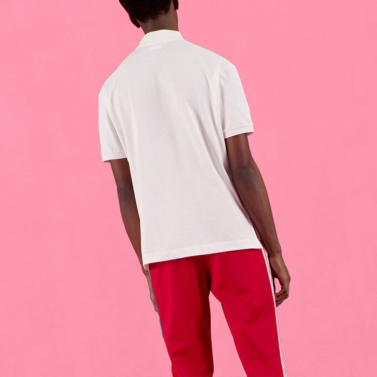 adidas x Gucci Cotton Piquet Polo 'White' 700497-XJEL0-9791 sold by KicksCrew product image thumbnail 4