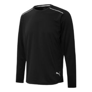 Puma Long Sleeve Running Tee 'Black' 521403-01 sold by KicksCrew
