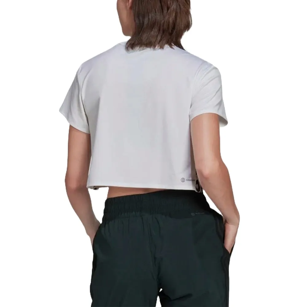 (WMNS) adidas WTR Novelty 'T-Shirt 'White' HG5076 sold by KicksCrew product image thumbnail 3