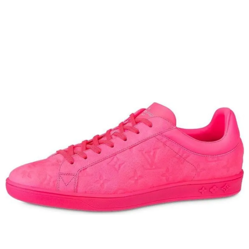 LOUIS VUITTON Monogram Sneakers 'Hot Pink' 1A8ZCV sold by KicksCrew
