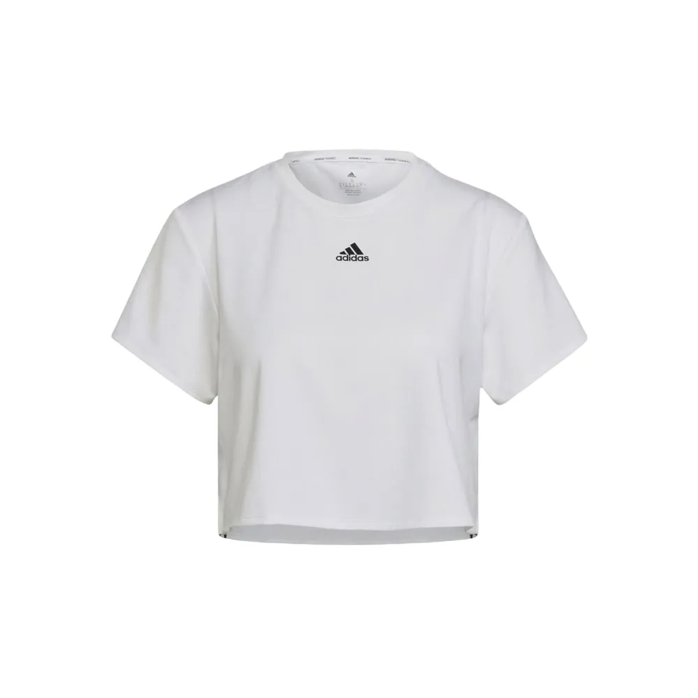 (WMNS) adidas WTR Novelty 'T-Shirt 'White' HG5076 sold by KicksCrew