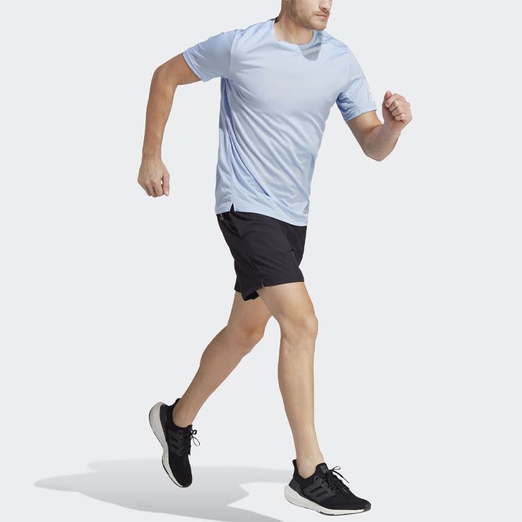 adidas Run It T-shirt 'Blue Dawn' IC7631 sold by KicksCrew product image thumbnail 4