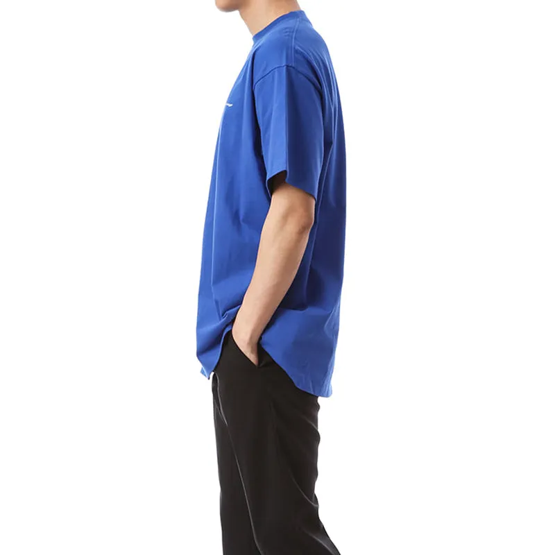 Balenciaga Small Logo Print Cotton T-Shirt 'Blue' 556150TBV438077 sold by KicksCrew product image thumbnail 5