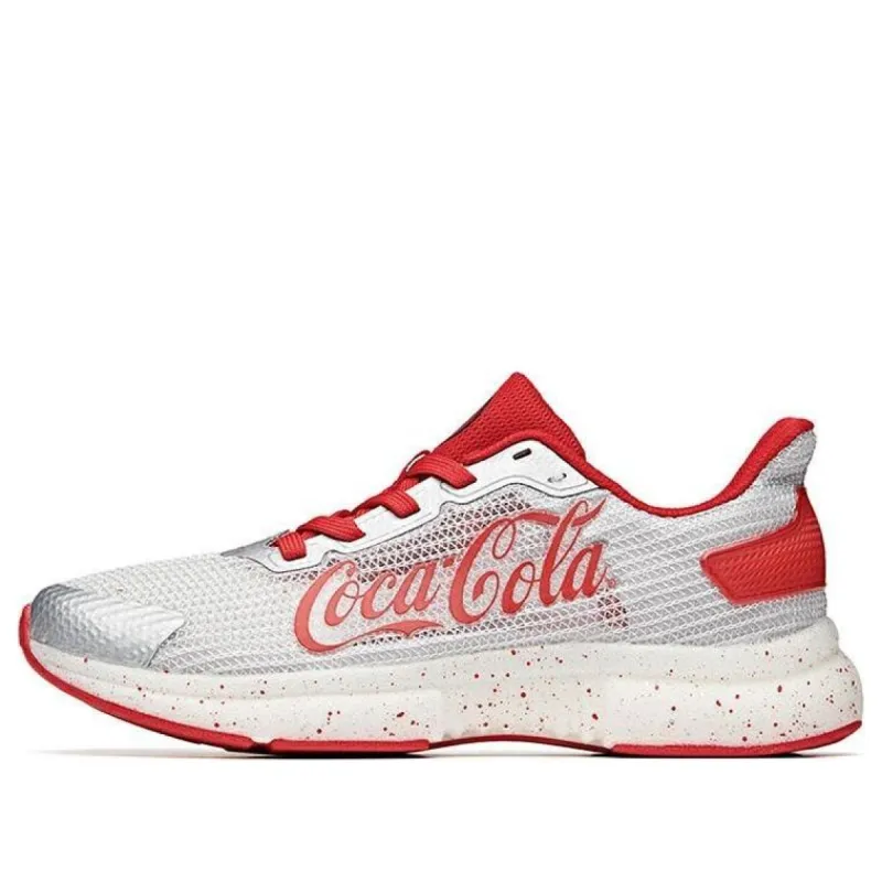 ANTA x Coca Cola Bubble 'Grey Red' 112025520-13 sold by KicksCrew