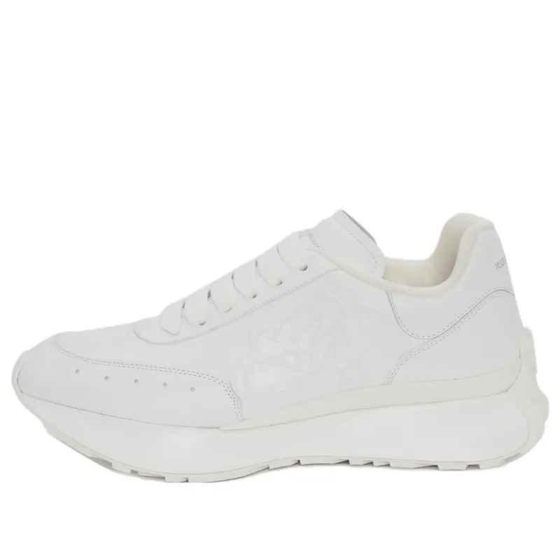 (WMNS) Alexander McQueen Sprint Runner 'White' 687995WIC949000 sold by KicksCrew