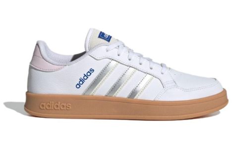 (WMNS) Adidas BREAKNET 2.0 'White Pink' IG6540 sold by KicksCrew