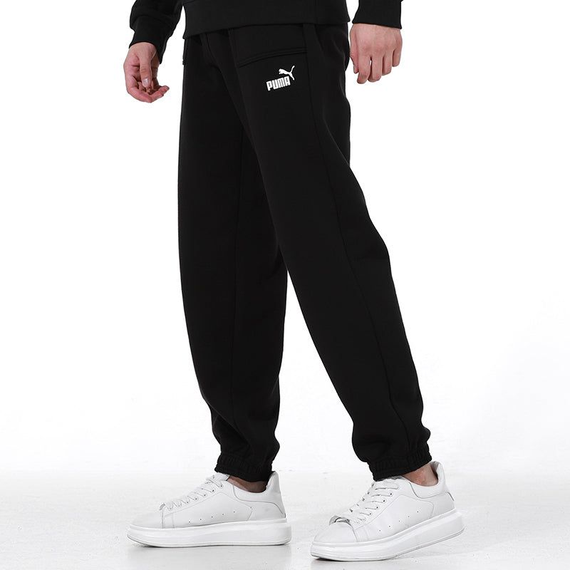 Puma Logo Sweatpants 'Black' 534935-01 sold by KicksCrew product image thumbnail 5