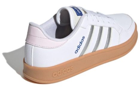 (WMNS) Adidas BREAKNET 2.0 'White Pink' IG6540 sold by KicksCrew