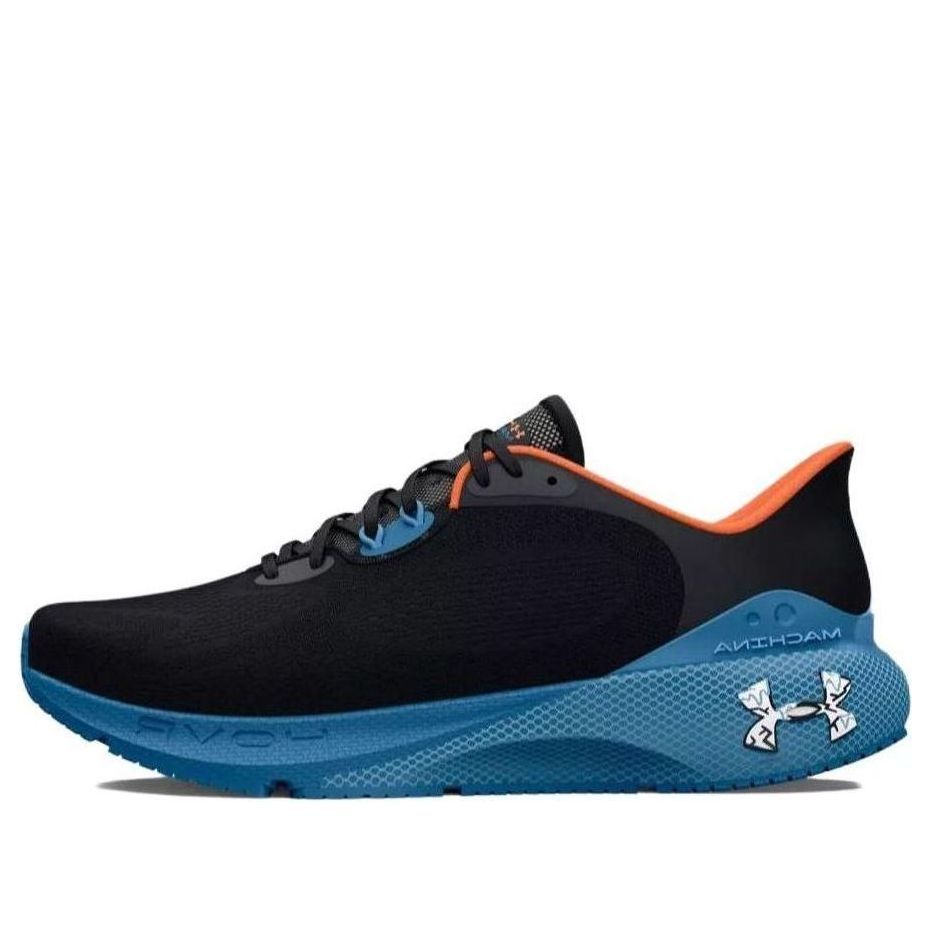 (WMNS) Under Armour HOVR Machina Inclement Weather Running Shoes 'Black Blue Orange' 3027018-001 sold by KicksCrew