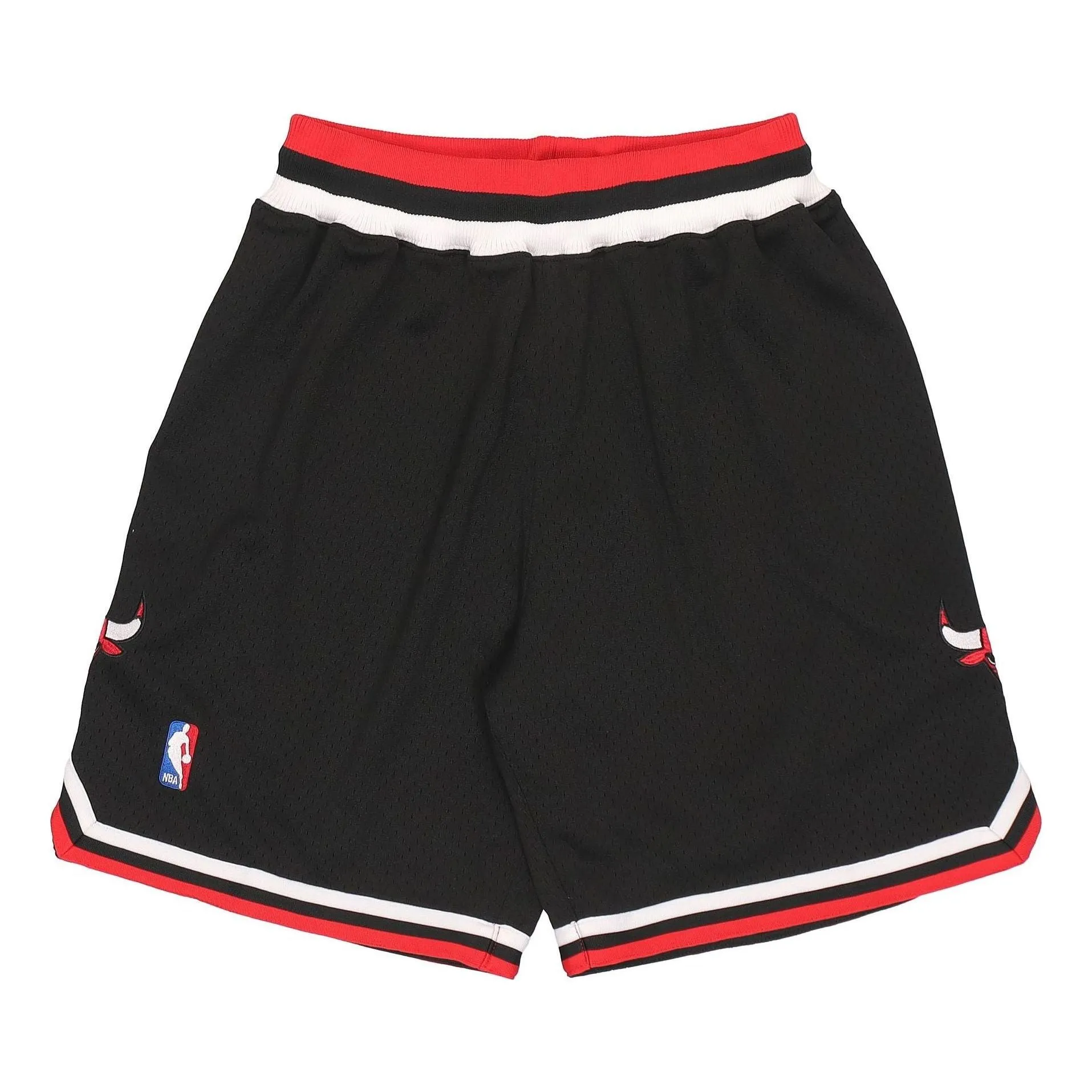 Mitchell & Ness NBA Authentic Shorts Chicago Bulls Alternate 1997-98 'Black White' ASHRGS18113-CBUBLCK97 sold by KicksCrew