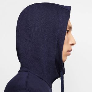 Nike Sportswear Club Fleece Full-Zip Hoodie 'Blue' BV2646-410 sold by KicksCrew