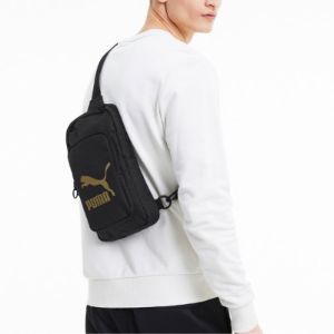 Puma Originals X-bag Sling Bag 'Black Gold' 077441-01 sold by KicksCrew