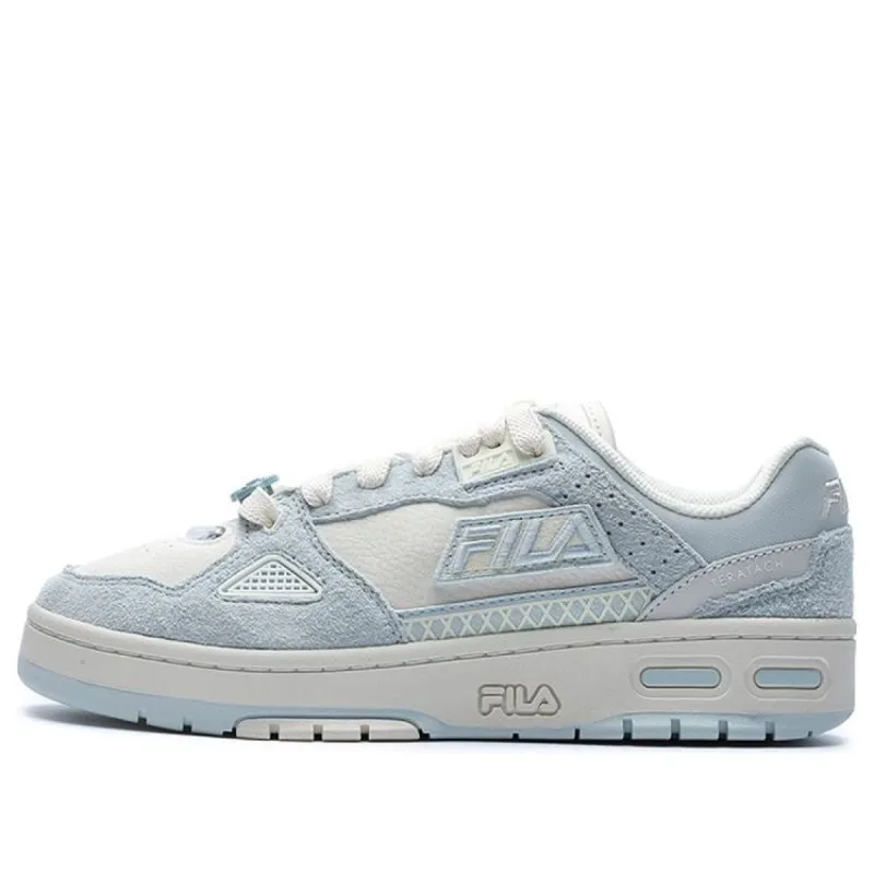 (WMNS) FILA FUSION Heritage Shoes 'Blue White' T12W141223FWI sold by KicksCrew