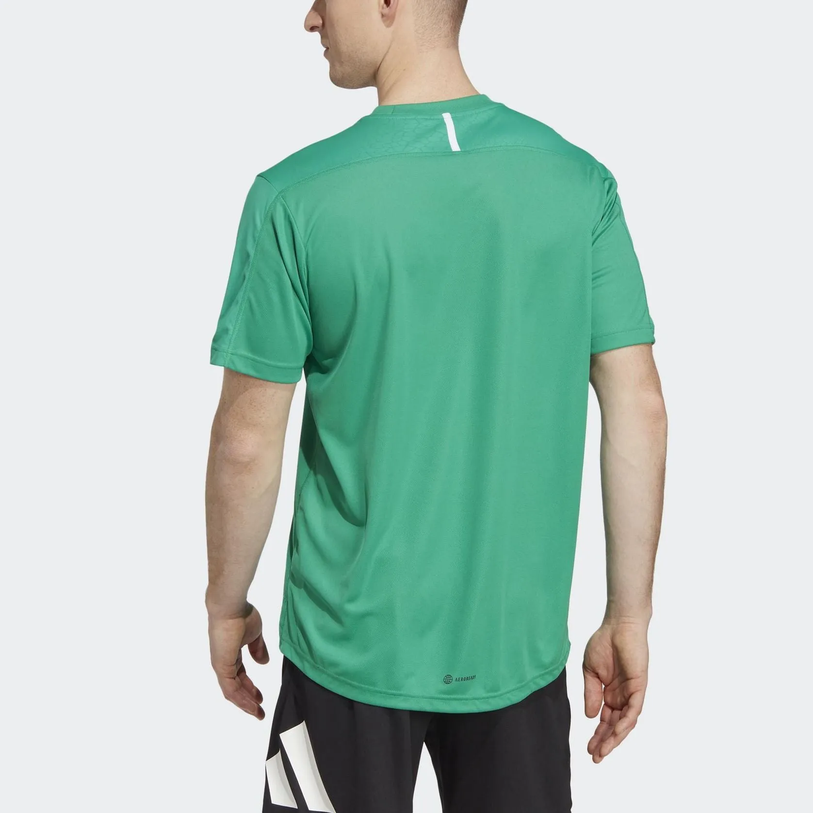adidas Workout Base T-Shirt 'Green White' IB7899 sold by KicksCrew product image thumbnail 3