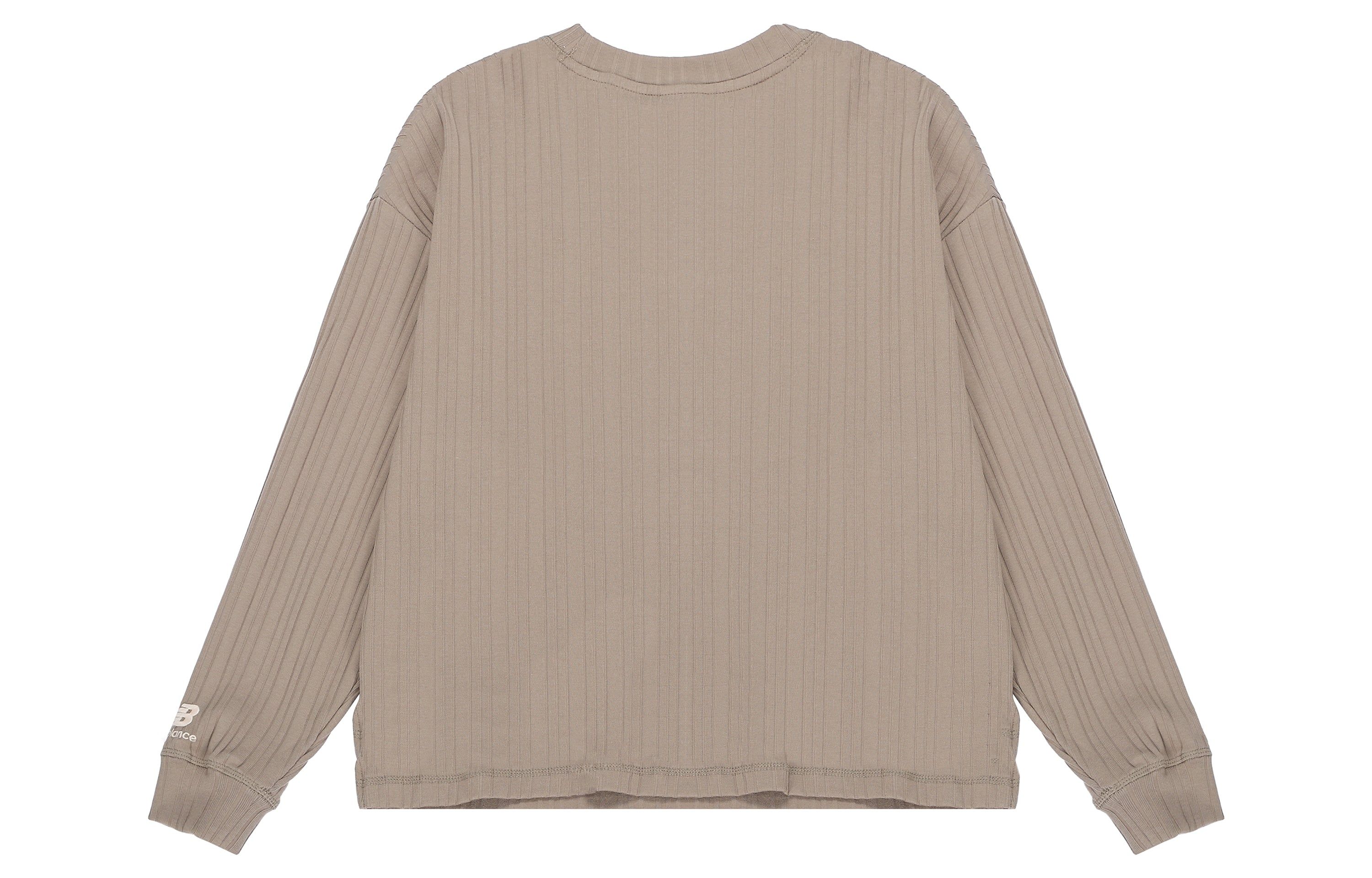 (WMNS) New Balance Casual Rib-Knit Top 'Brown' AWT23319-DRI sold by KicksCrew product image thumbnail 2