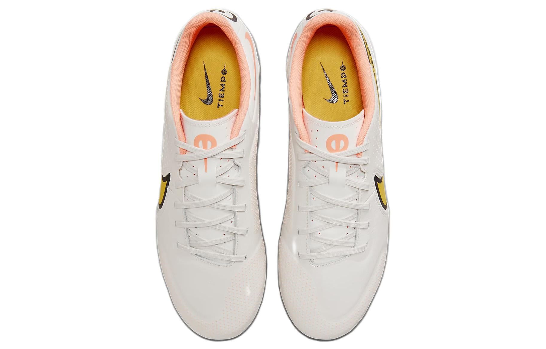 Nike Tiempo Legend 9 Academy HG 'Cream White Yellow' DB0626-002 sold by KicksCrew product image thumbnail 4