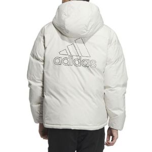 Adidas Reversible Down Jackets 'White Copper' IS0372 sold by KicksCrew