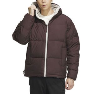 Adidas Reversible Down Jackets 'White Copper' IS0372 sold by KicksCrew